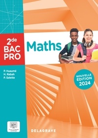 Pierre Salette et Patrick Huaumé - Maths 2de Bac Pro (2024) - Pochette élève.