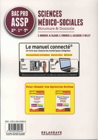 Sciences médico-sociales 2de-1re-Tle Bac Pro ASSP. Pochette élève  Edition 2018