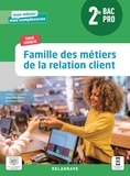 Lucas Sanz Ramos et Caroline Autret - Famille des métiers de la relation client 2de Bac Pro - Pochette élève.