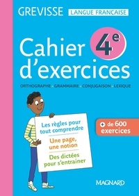 Ariane Carriere - Cahier d'exercices Grevisse 4e.