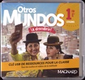  Magnard - Espagnol 1re A2+>B1 Otros Mundos ¡A descubrir!. 1 Clé Usb