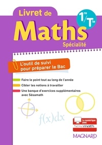 Hélène Gringoz et Didier Krieger - Livret de Maths Spécialité 1re/Tle.