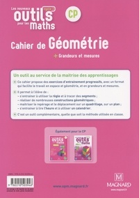 Cahier de géométrie CP Les nouveaux outils pour les maths  Edition 2018