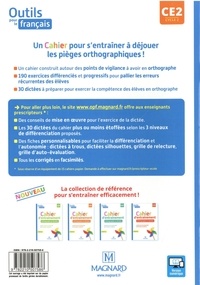 Français CE2 Cycle 2 Orthographe et dictées Outils pour le français  Edition 2021