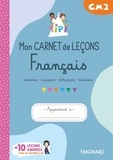 Mélissa Ascone - Français CM2 Mon carnet de leçons Tipi - Cahier de l'élève.