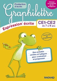 Isabelle Collioud-Marichallot - Français CE1-CE2 Graphilettre production d'écrits - Pack en 5 volumes.