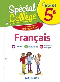 Sylvie Coly - Fiches français 5e Spécial Collège.