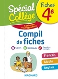 Josepha Faber-Boitel et Stéphane Renouf - Compil de fiches 4e - Français, Maths, Anglais.
