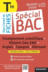 Nadine Daboval et Coraline Madec - Enseignement scientifique + Histoire-Géo-EMC + Anglais + Espagnol + Allemand Tle.