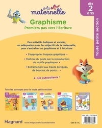 A la maternelle, Graphisme Toute petite section. Premiers pas vers l'écriture. Avec plein d'autocollants