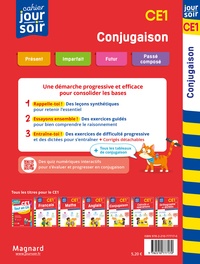 Cahier du jour/Cahier du soir Conjugaison CE1  Edition 2023