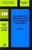 Pierre-Arnaud Raviart - Les Methodes D'Elements Finis En Mecanique Des Fluides.