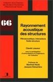 C Lesueur - Rayonnement Acoustique Des Structures.