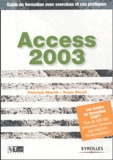 Yvan Picot et Patrick Morié - Access 2003 - Guide de formation avec exercices et cas pratiques.
