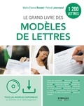 Patrick Lenormand et Etienne Riondet - Le grand livre des modèles de lettres. 1 Cédérom