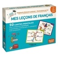 Stéphanie Eleaume Lachaud et  Filf - Mes leçons de français CP CE1 CE2 - Avec 40 cartes leçons, 10 cartes jeux, 1 livret explicatif.