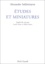 Alexandre Soljenitsyne - Etudes et miniatures.