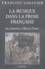 François Sabatier - La musique dans la prose française - Evocations musicales dans la littérature d'idée, la nouvelle, le conte ou le roman français des Lumières à Marcel Proust.