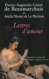Pierre-Augustin Caron de Beaumarchais et Amélie Houret de La Morinaie - Lettres d'amour.