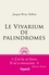 Jacques Perry-Salkow - Le Vivarium de palindromes.