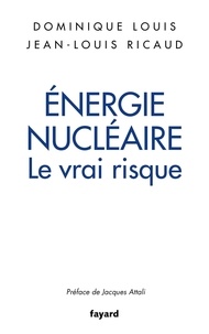 Dominique Louis et Jean-Louis Ricaud - Energie nucléaire - Le vrai risque.