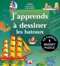 Philippe Legendre - Les bateaux - Avec un magnet puzzle.