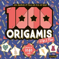  Fleurus - 1000 origamis pop et fluos.