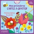 Léa Fabre - Petites bêtes du jardin - Mes premières cartes à gratter, avec 6 cartes à gratter et 1 stylet.