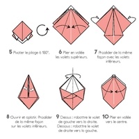 500 mini origami fruités !