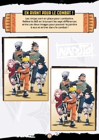 Bloc de jeux Naruto. Le combat des ninjas !