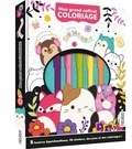  XXX - Mon grand coffret coloriage Squishmallows - 5 feutres Squishmallows, 45 stickers, des jeux et des co.