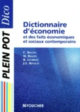 Christian Bialès et Rémi Leurion - Dictionnaire d'économie et des faits économiques et sociaux contemporains.