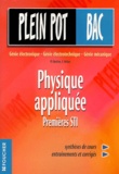 F Hélias et P Chaillet - Physique Appliquee 1eres Sti.