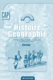 Pierre Boissiere et  Collectif - Histoire Géographie - Corrigé.