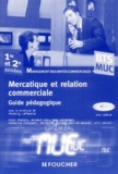 Thierry Lefeuvre et Alain Chatain - Mercatique et relation commerciale BTS MUC 1e et 2e années. 1 Cédérom