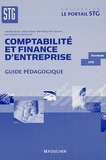 Sabine Lestrade et Anne-Marie Bouvier - Comptabilité et finance d'entreprise Tle CFE - Guide pédagogique. 1 Cédérom