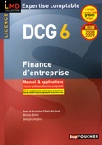 Alain Burlaud et Georges Langlois - Finance d'entreprise DCG6 - Manuel et applications.