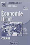 Solange Ramond - Economie Droit CAP vente-commerce - Corrigé.