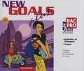 Patrick Aubriet et Annick Billaud - Anglais 2e Bac pro 3 ans New Goals Plus - 2 CD audio.