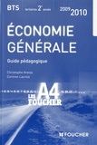 Christophe Kreiss et Corinne Lacroix - Economie générale BTS tertiaires 2e année - Guide pédagogique.