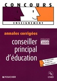 Laurence Azaïs et Sylvie Condette - Conseiller principal d'éducation - Annales corrigées concours interne et externe.