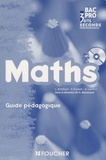 Guy Barussaud et Philippe Dutarte - Maths 2e Bac Pro - Guide pédagogique.
