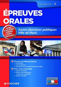 Brigitte Le Page - Epreuves orales catégorie C - Toutes fonctions publiques, Ville de Paris.