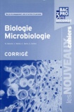 Michèle Delomel - Biologie Microbiologie 2e Bac pro ASSP - Corrigé.