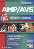 Valérie Béal - AMP/AVS - Annales corrigées, concours 2013.
