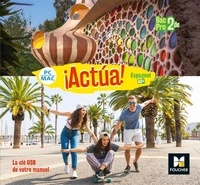 Antonia Bravo et Pascaline Fayet - Espagnol 2de Bac Pro Actua !. 1 Clé Usb