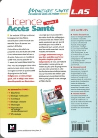 Licence Accès Santé. Tome 1