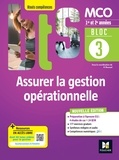 Patrick Roussel et Bernard Coïc - BLOC 3 - Assurer la gestion opérationnelle - BTS MCO 1re & 2e années - Éd.2022 Epub FXL.