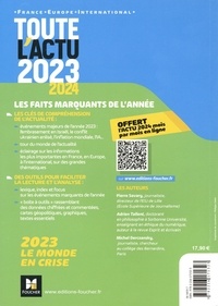 Toute l'actu. France, Europe, International  Edition 2023-2024