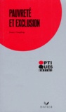 Louise Camplong - Pauvrete Et Exclusion. 2eme Edition.